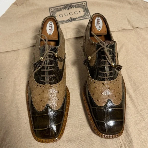 David Eden | Shoes | David Eden Vintage Crocodile Ostrich  display picture 3